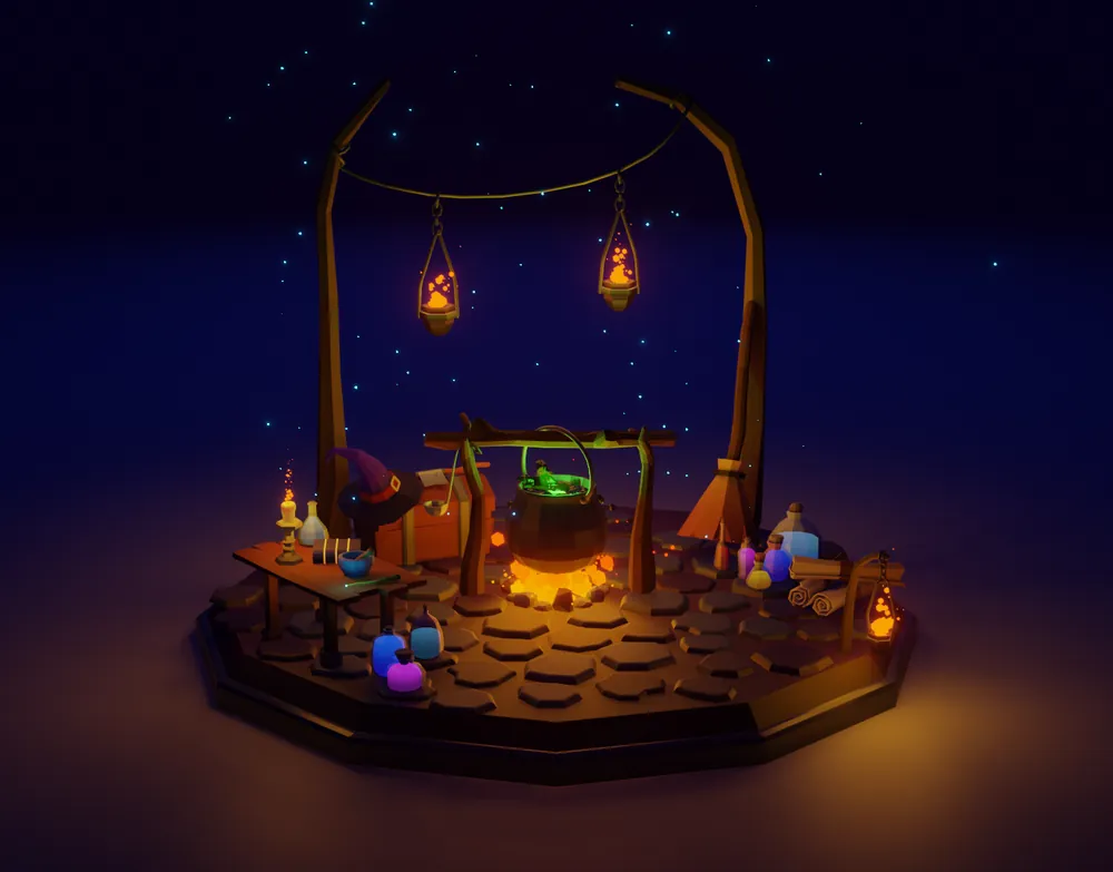 Campamento de Bruja